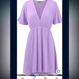 Lilac summer dress